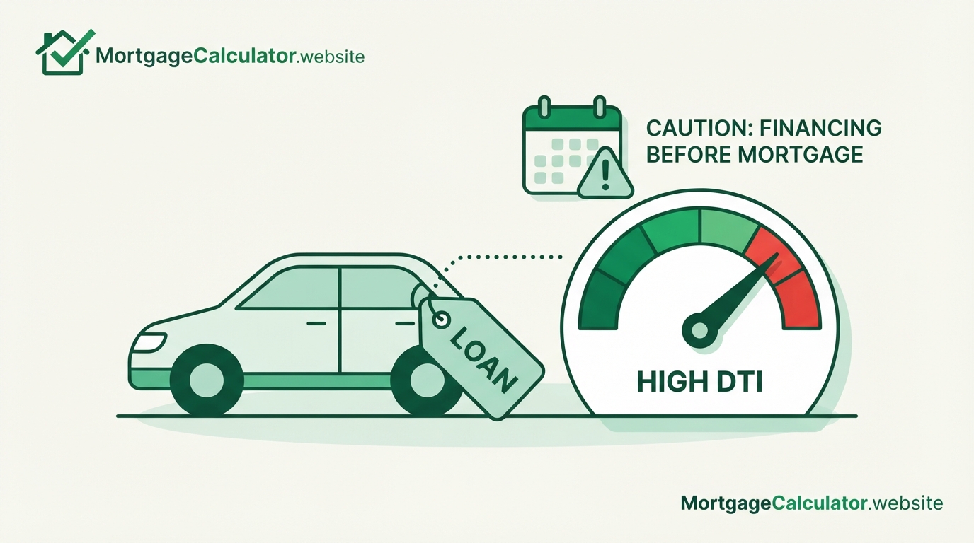 How a car loan and its timing affect your mortgage DTI