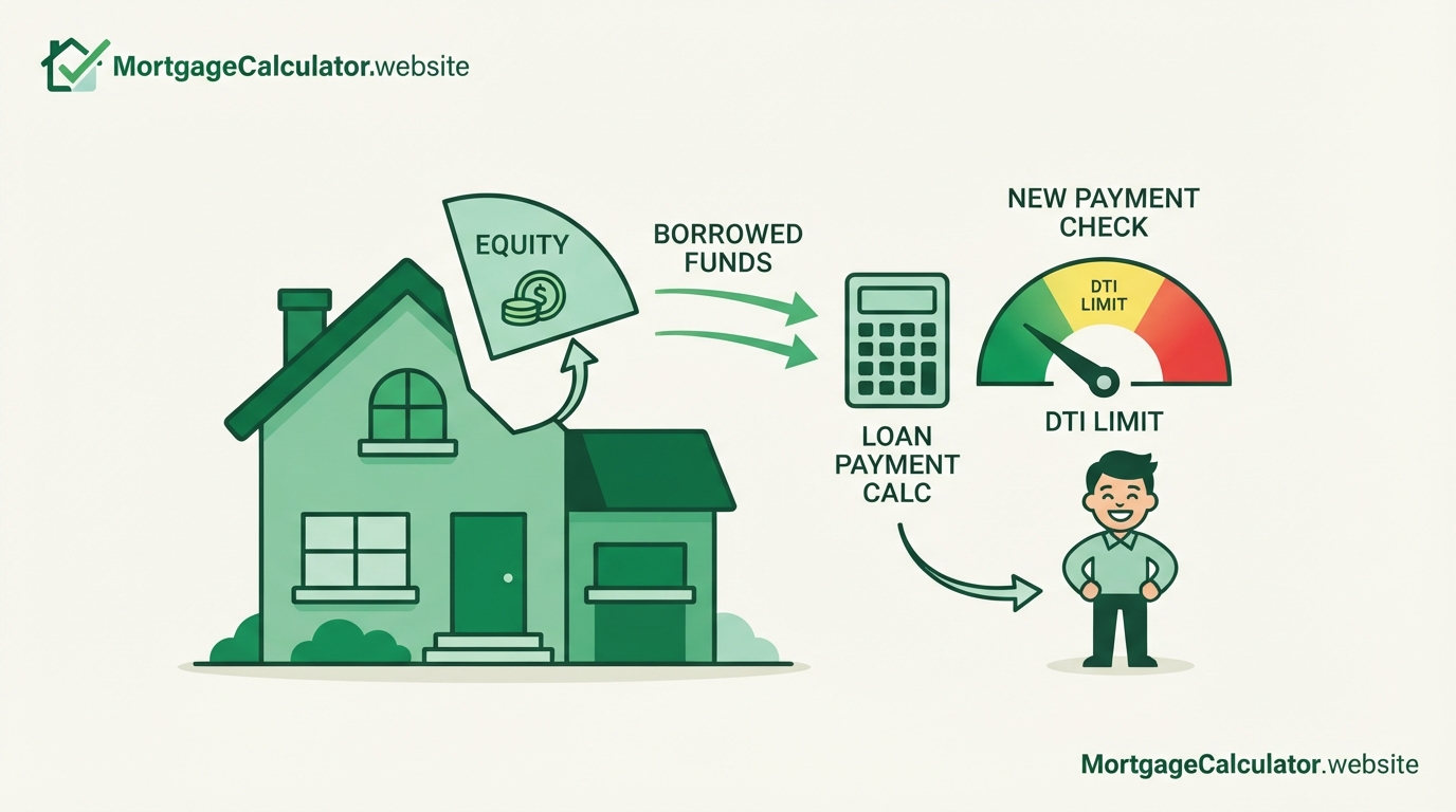 DTI for a HELOC or home equity loan