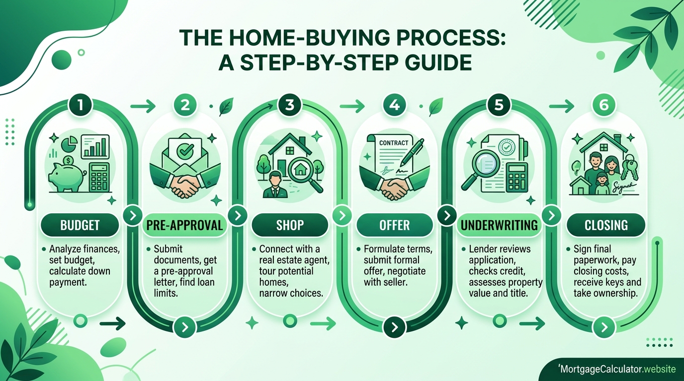 Home buying process step by step