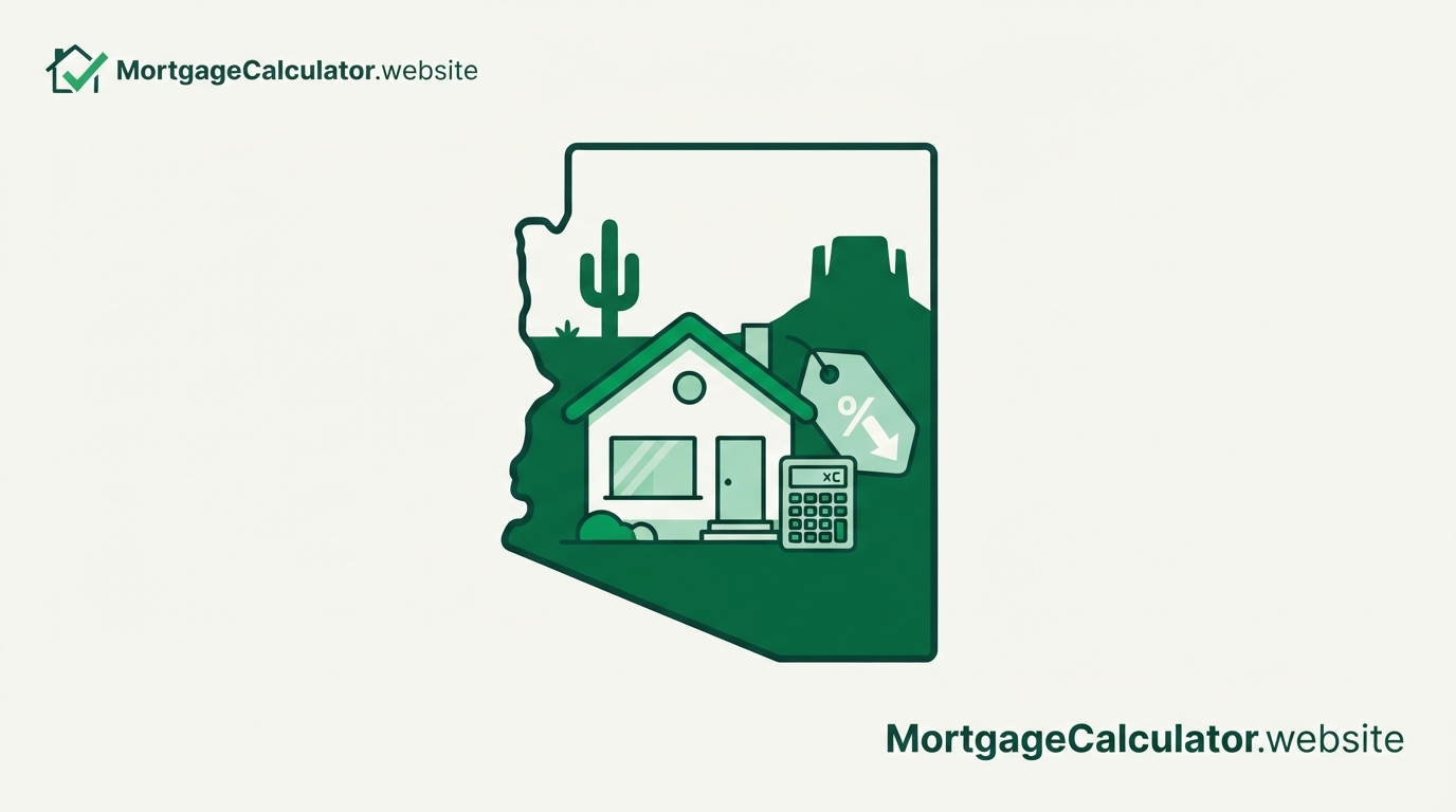Arizona mortgage calculator with local taxes and loan limits