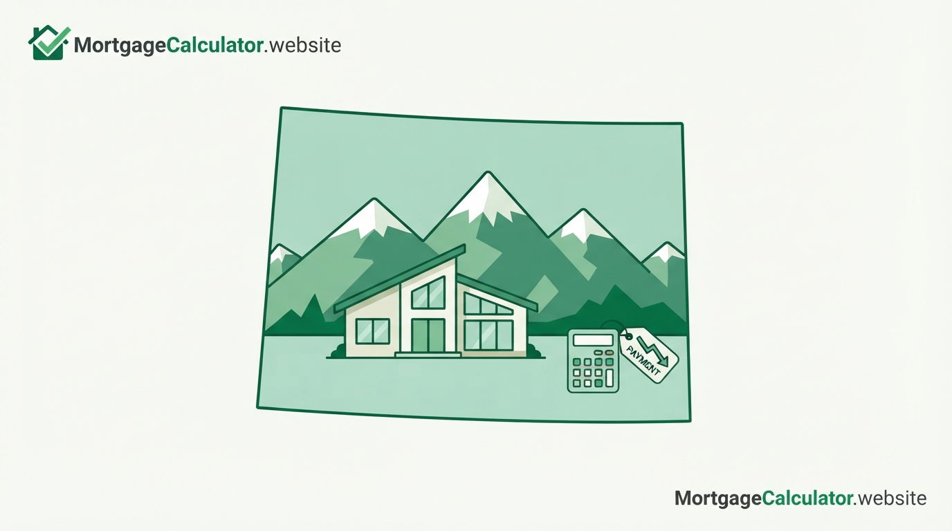 Colorado mortgage calculator with local taxes and loan limits