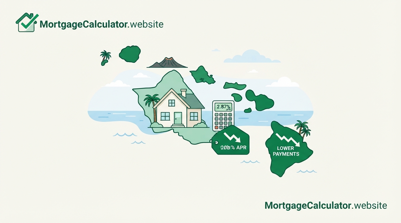 Hawaii mortgage calculator with local taxes and loan limits