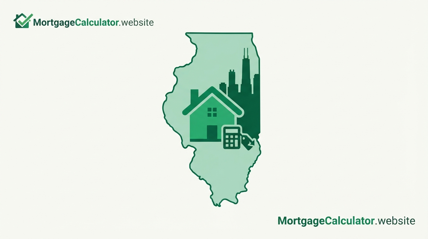 Illinois mortgage calculator with local taxes and loan limits