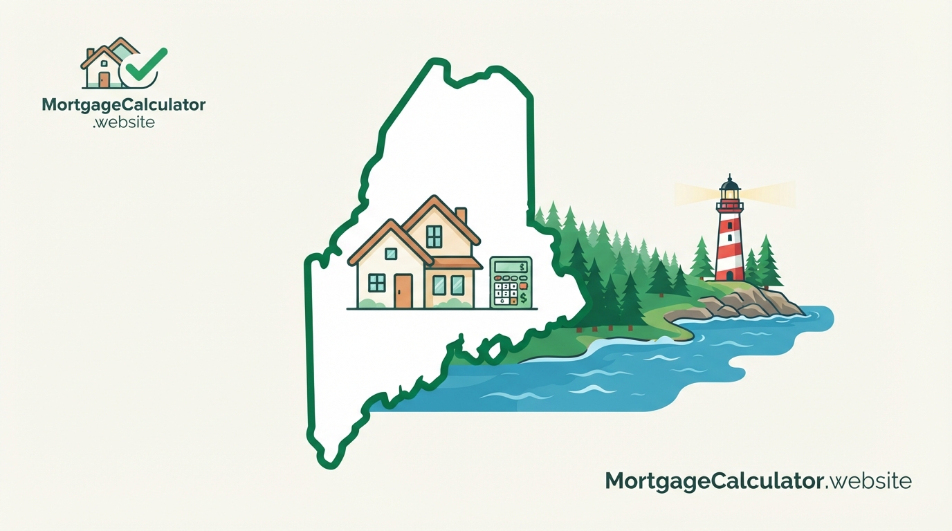 Maine mortgage calculator with local taxes and loan limits