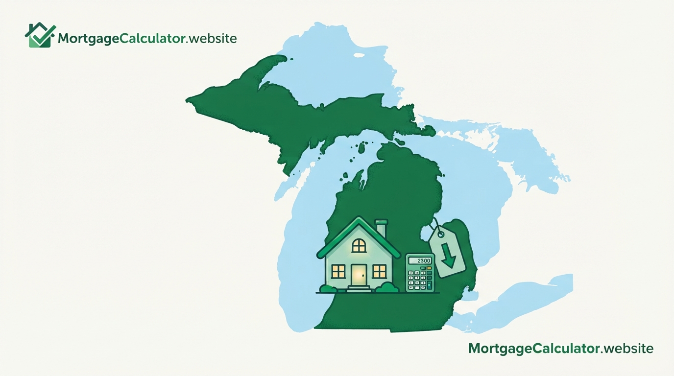 Michigan mortgage calculator with local taxes and loan limits