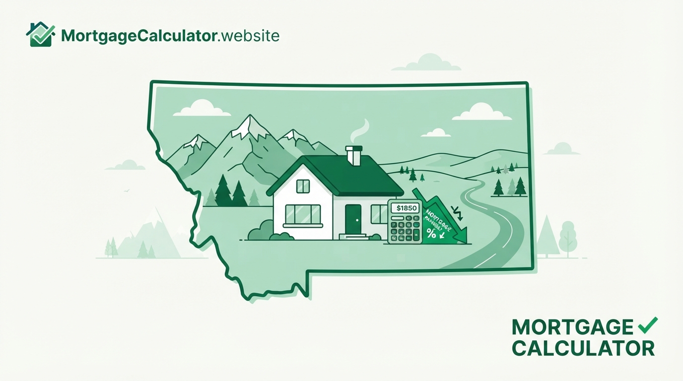 Montana mortgage calculator with local taxes and loan limits