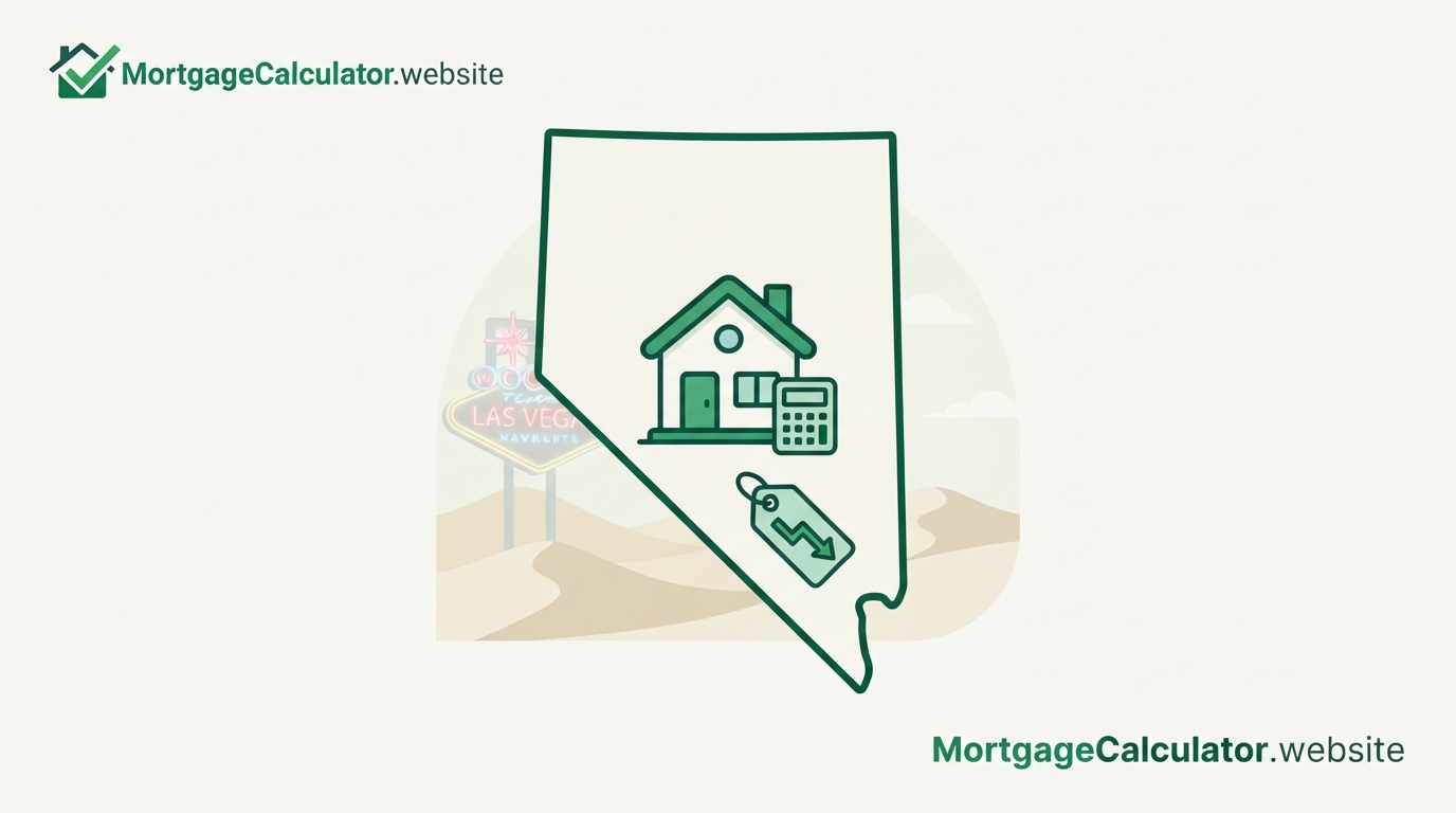 Nevada mortgage calculator with local taxes and loan limits