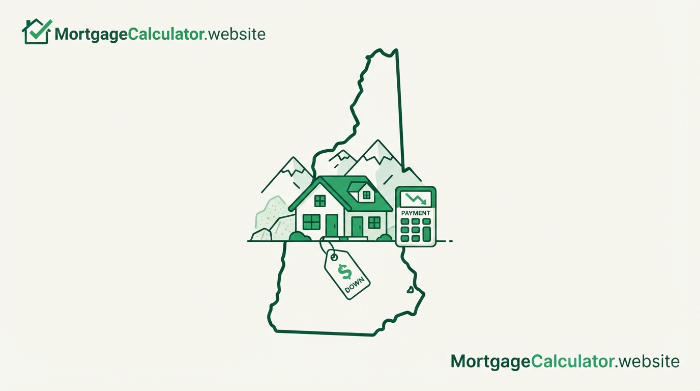 New Hampshire mortgage calculator with local taxes and loan limits