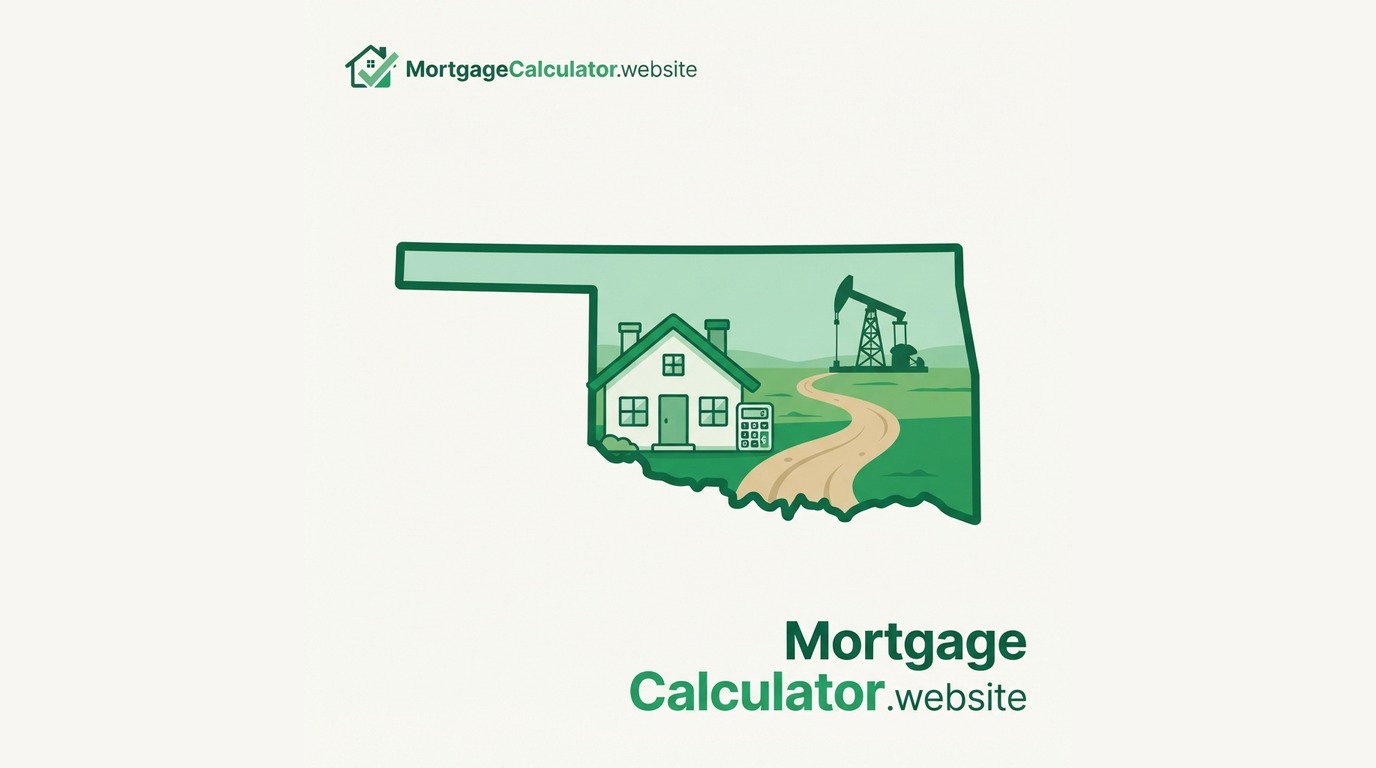 Oklahoma mortgage calculator with local taxes and loan limits
