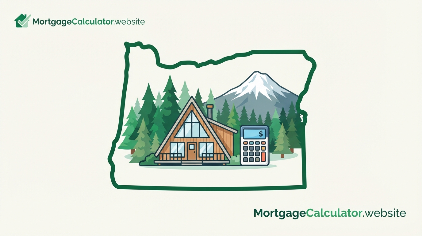 Oregon mortgage calculator with local taxes and loan limits