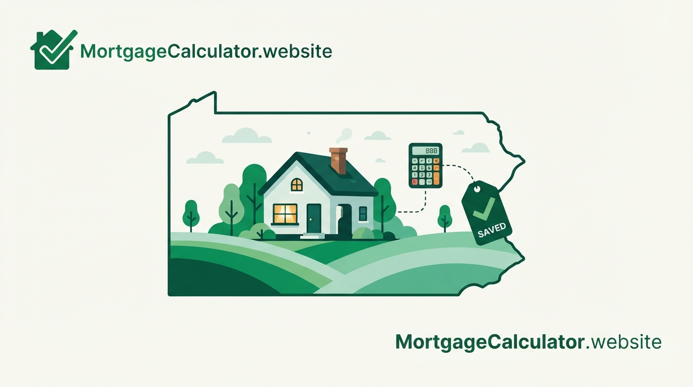 Pennsylvania mortgage calculator with local taxes and loan limits