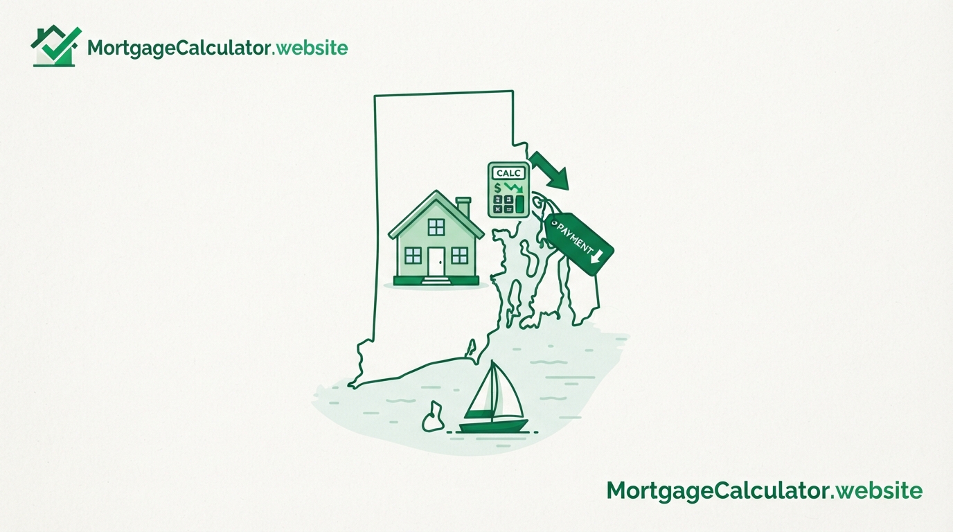 Rhode Island mortgage calculator with local taxes and loan limits