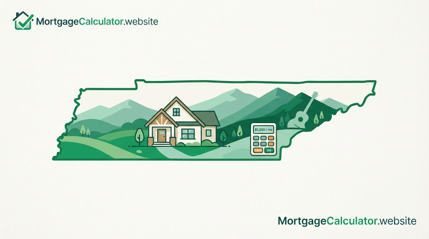 Tennessee mortgage calculator with local taxes and loan limits