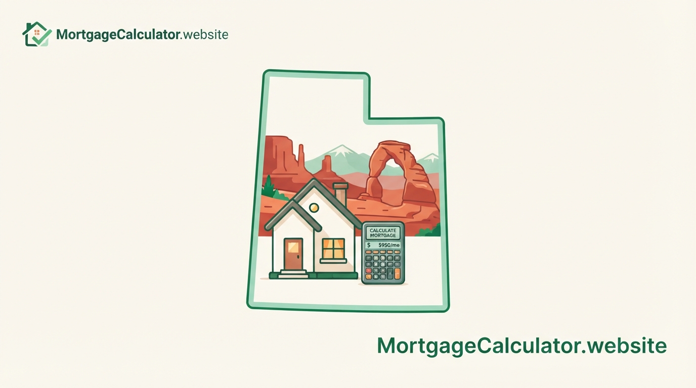 Utah mortgage calculator with local taxes and loan limits