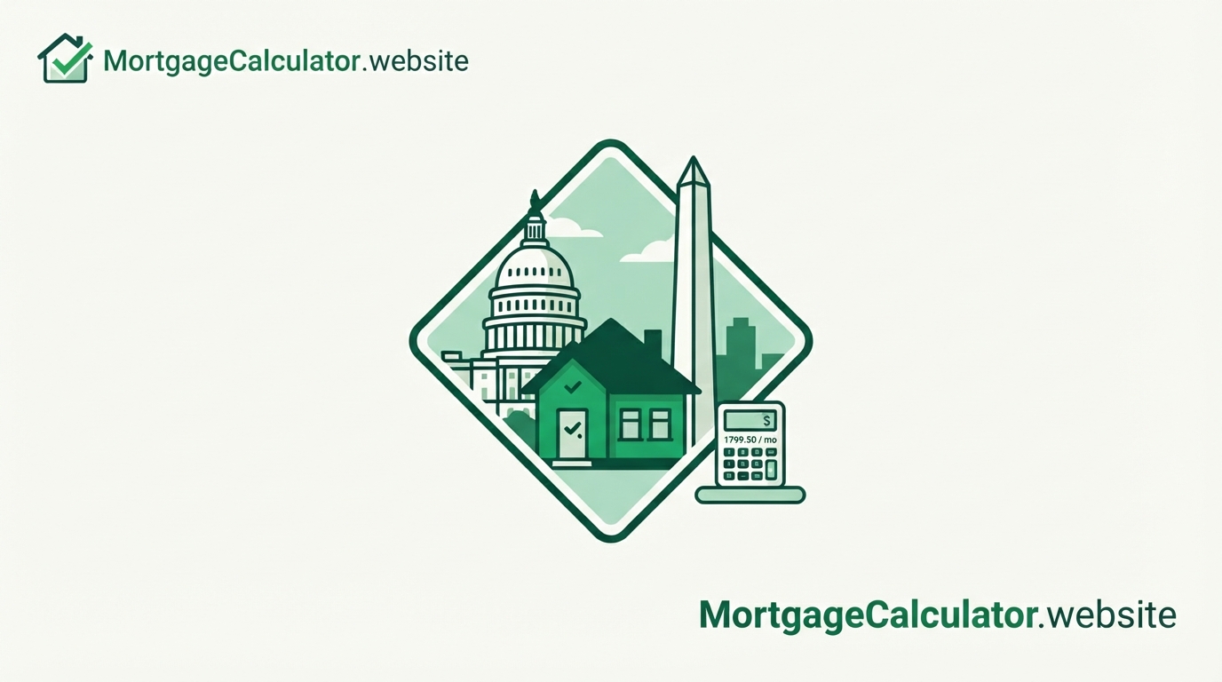 Washington, D.C. mortgage calculator with local taxes and loan limits