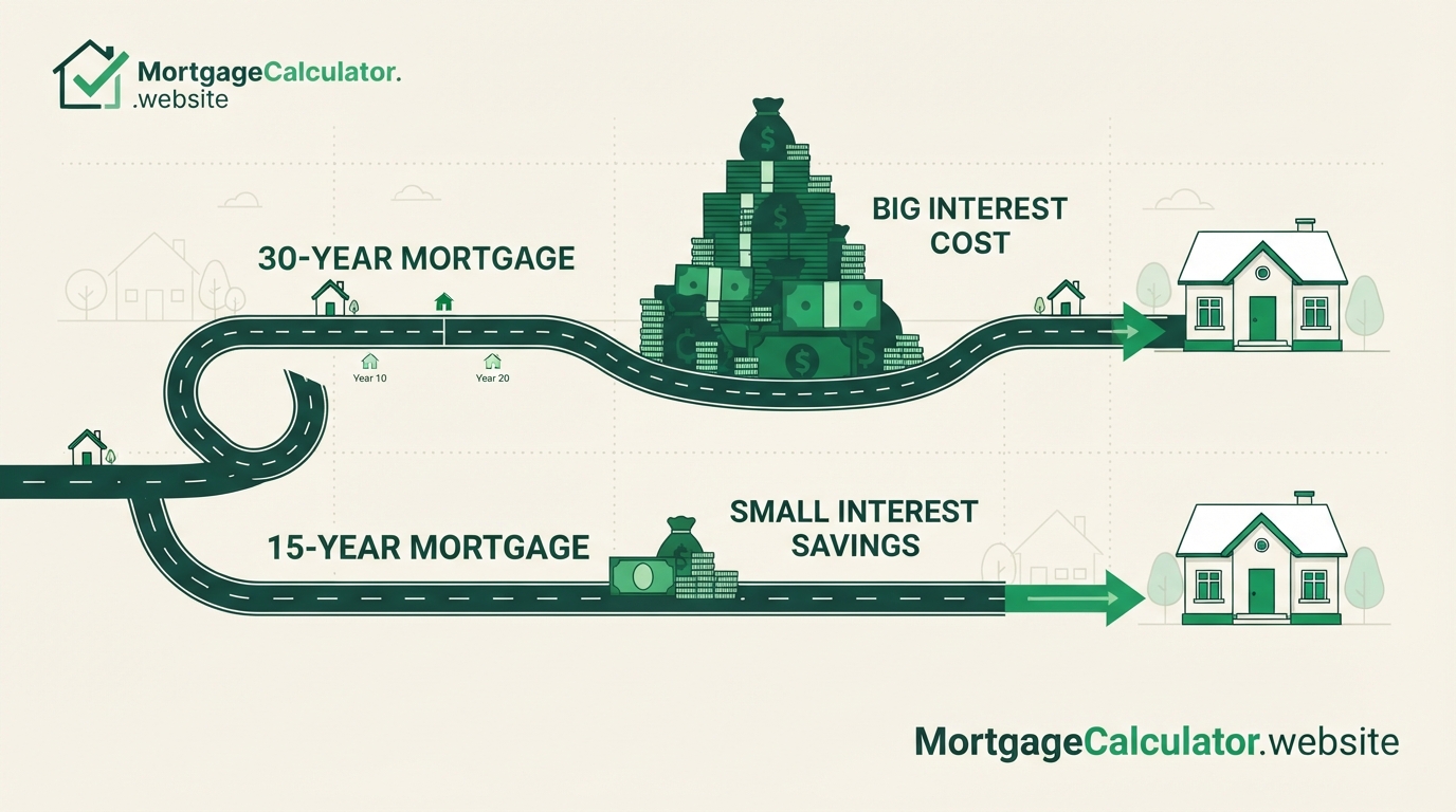 Refinancing into a 15-year vs 30-year term